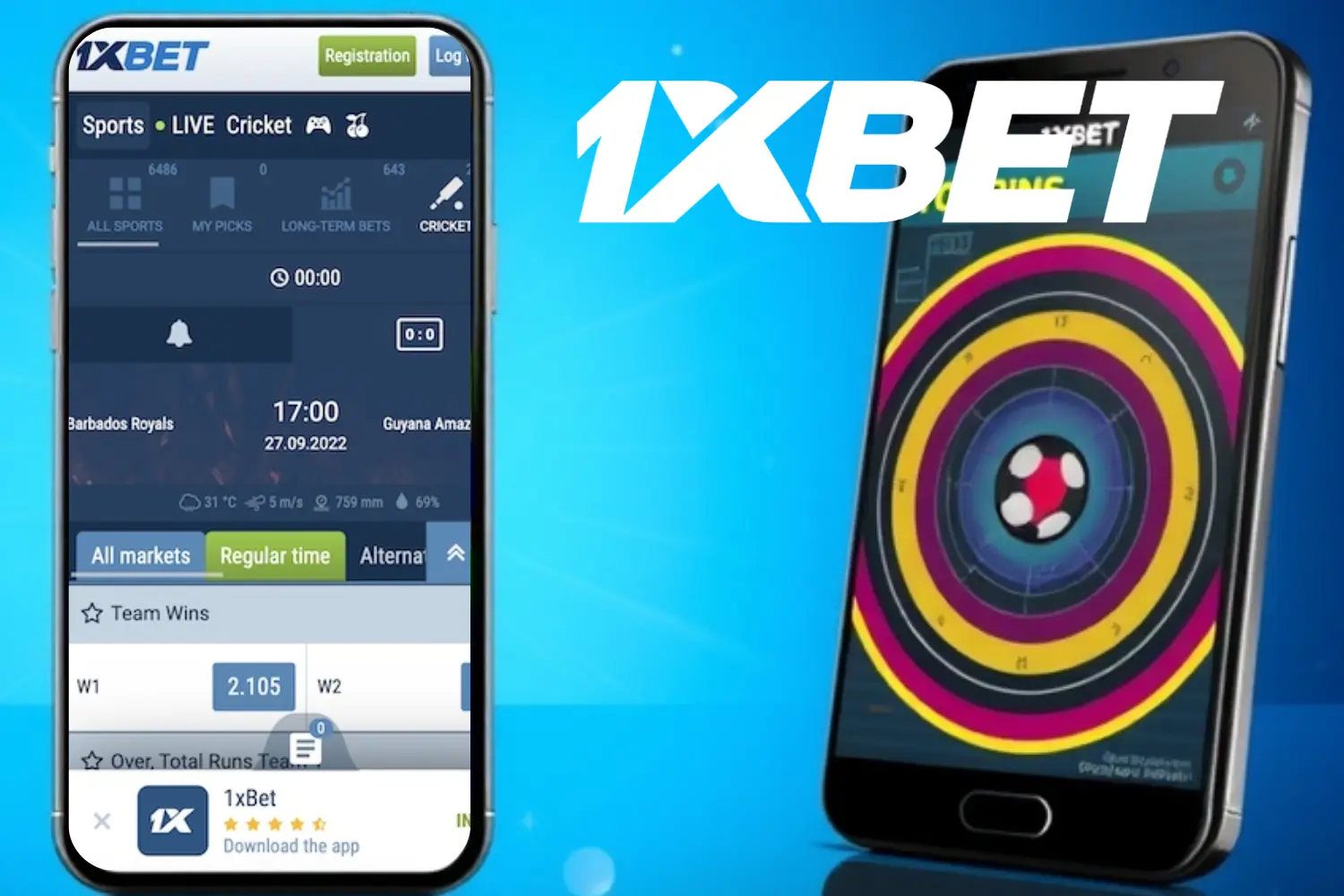 1xbet APK Download für Android — Installation